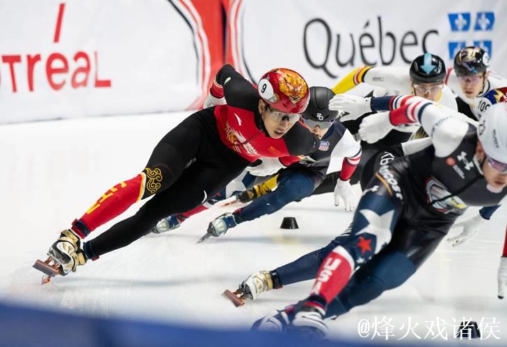 中国队闯入短道速滑世巡赛男子5000米接力半决赛