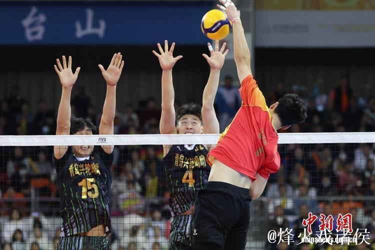 山东男排3-0完胜福建 勇夺十五运会成年组冠军 山东男排3-0完胜福建 勇夺十五运会成年组冠军